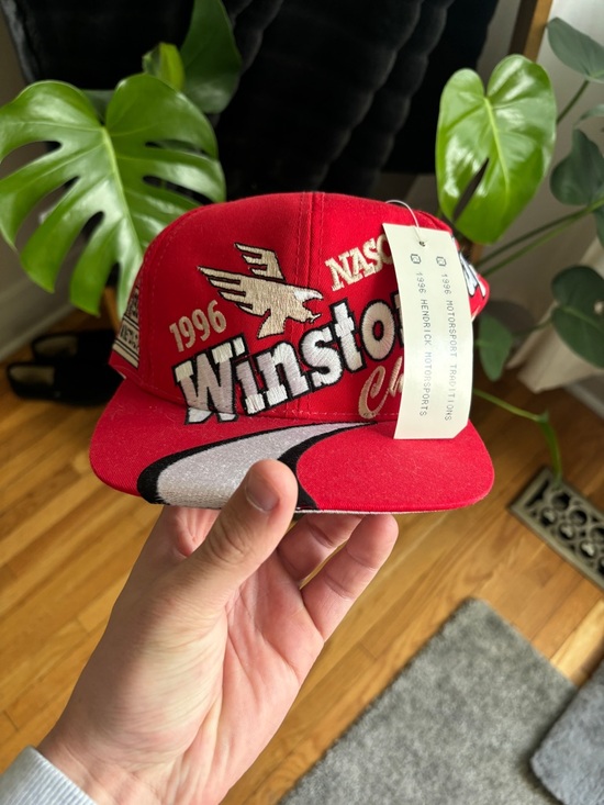 Nascar Other - ❗️Nascar Winston Cup 1996 Red White Racing Hat❗️